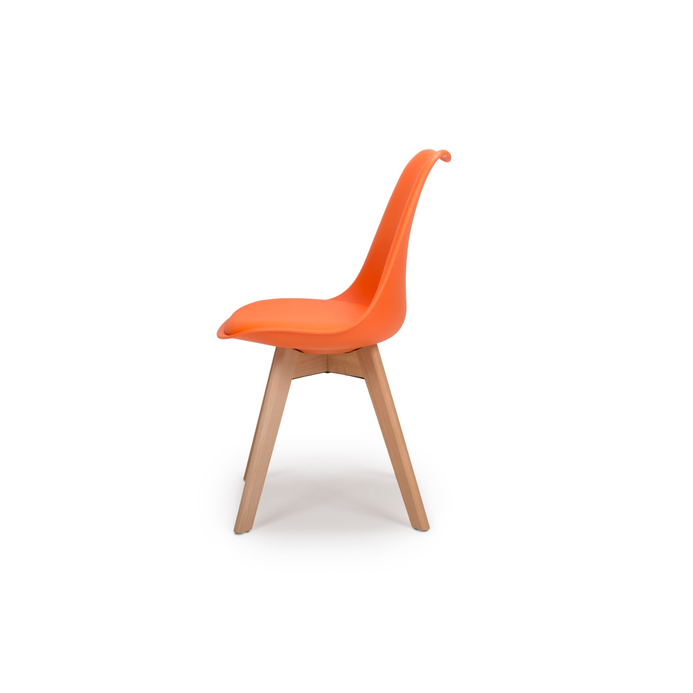 Elinnor Chair - Orange (Set of 4)