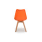 Elinnor Chair - Orange (Set of 4)