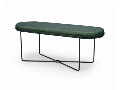 Finn Metal Frame Ottoman Stool