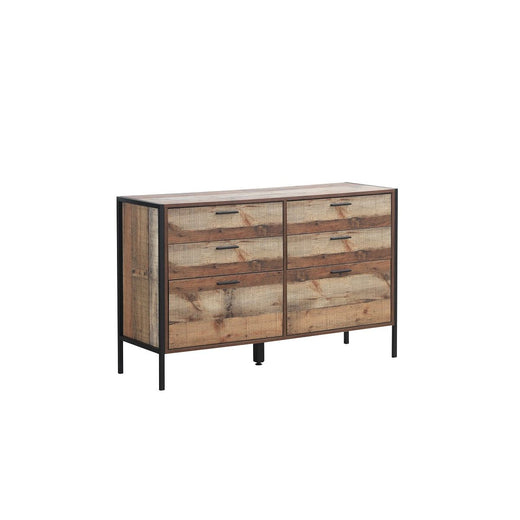 Stretton Chest of 6 Drawers - Rustic Oak