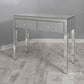 Bevelled Mirrored Desk 2 Drawers - BeautyTables
